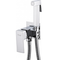 Гигиенический душ Frap F7506 со смесителем, С ВНУТРЕННЕЙ ЧАСТЬЮ, хром, 1 режим