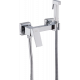 Гигиенический душ Frap F7504 со смесителем хром, 1 режим