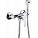 Гигиенический душ Frap H41 F2041 со смесителем хром,  в современном стиле