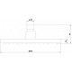 Верхний душ Gala Ref Round D200 39132