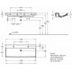 Раковина Geberit Smyle Square 120x48 500.253.01.1