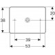 Раковина накладная Geberit VariForm 55x40 500.779.01.2