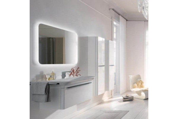 Шкафчик высокий Geberit myDay 150x40 (какао с молоком, глянец) 824001
