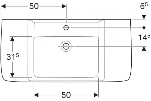 122100000+869103000 Renova Nr.1 Plan Раковина мебельная, с отв., с переливом 1000x480 мм + шкафчик 926*586*438, натуральный дуб