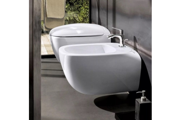 Унитаз подвесной безободковый Geberit Citterio Rimfree 500.510.01.1