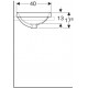 Раковина встраиваемая Geberit VariForm 55x40 500.738.01.2