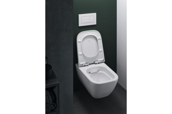 Унитаз подвесной Geberit Smyle Square 500.685.01.1