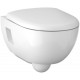 Комплект из подвесного безободкового унитаза Geberit Renova T54 Rimfree (203070) c сиденьем и быстросъемной крышкой с микролифтом 500.800.00.1