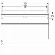 500.355.00.1 Geberit Smyle Square Шкафчик под раковину с двумя выдвижными ящиками, для раковины 120 см, высота 61.7 см, белый глянец