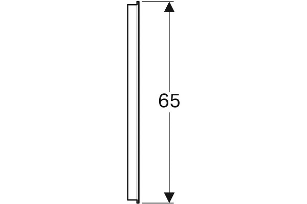 500.586.00.1 Option Зеркало с подсветкой 600x650x36 мм