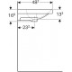Встраиваемая раковина Geberit Acanto 90x48 500.623.01.2