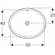 Раковина встраиваемая Geberit VariForm 56x46 500.752.01.2