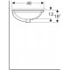 Раковина Geberit VariForm 61x46 500.756.01.2