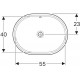 Раковина Geberit VariForm 61x46 500.756.01.2
