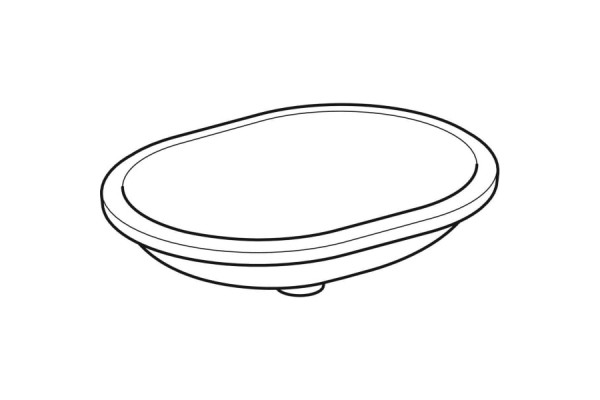 Раковина Geberit VariForm 61x46 500.758.01.2