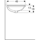 Раковина Geberit VariForm 61x46 500.758.01.2