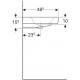 Раковина подвесная Geberit iCon 75x48 124075