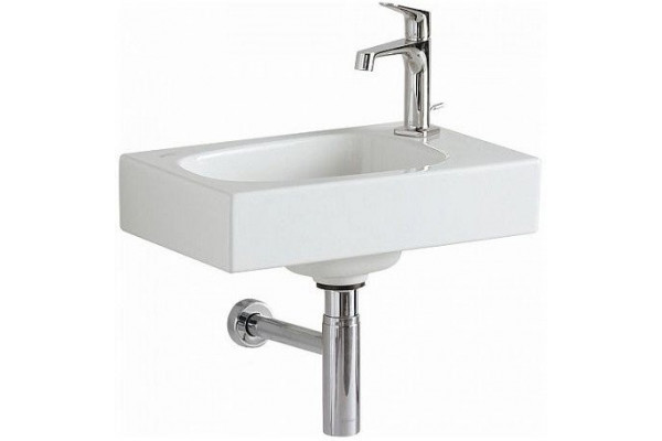 Раковина с отверстием под смеситель справа Geberit Citterio 45х30 500.541.01.1