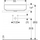 Раковина накладная Geberit VariForm 55x40 500.771.01.2