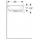 Раковина накладная Geberit VariForm 55x40 500.771.01.2