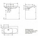 Раковина Geberit Acanto 90x48 500.625.01.2