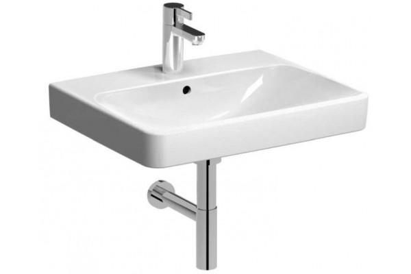 500.256.01.1 Geberit Smyle Раковина 50х41 см, с отв. под смеситель, с отв. перелива