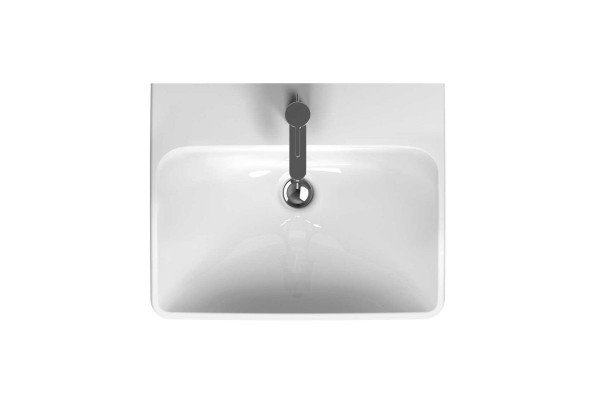 500.256.01.1 Geberit Smyle Раковина 50х41 см, с отв. под смеситель, с отв. перелива