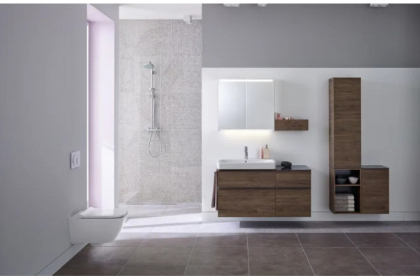 500.256.01.1 Geberit Smyle Раковина 50х41 см, с отв. под смеситель, с отв. перелива