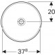 Раковина Geberit VariForm 40 500.702.01.2