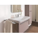 Шкаф под раковину Geberit myDay 88x41 (какао с молоком, глянец) 824101