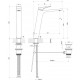 Смеситель для раковины Gessi Via Solferino 49003-031