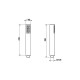 Ручной душ Gessi Inciso 14372-299