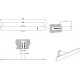 Двойной держатель туалетной бумаги Gessi Accessories 38915-031