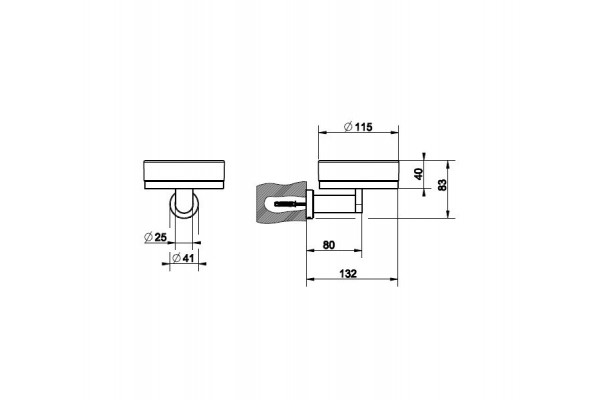Мыльница настенная Gessi Emporio 38803-299
