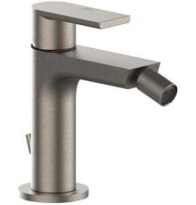 Gessi Emporio Via manzoni Смеситель для биде, на 1 отв, с донным клапаном, цвет: Finox Brushed Nickel
