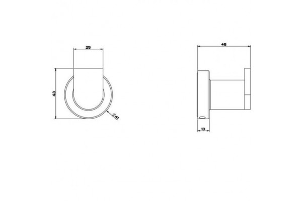 Крючок Gessi Accessories 38921-149