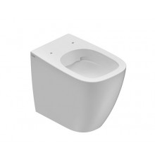 Globo GN001BI GENESIS Унитаз напольный приставной 55см, крепеж в комплекте, цвет белый