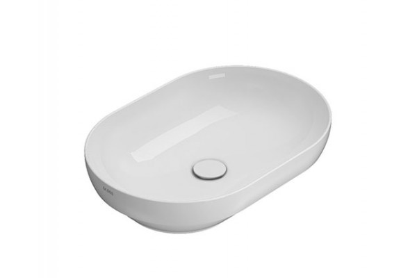Globo B6O61BI T-EDGE Раковина для установки на столешницу/полувстраиваемая 60x41 белый