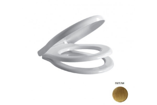 GLOBO PA029BR СИДЕНЬЕ ДЛЯ PAESTUM 2 С СИСТЕМОЙ SOFT CLOSE, ЦВЕТ BR