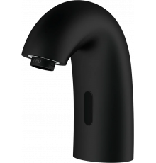 Смеситель GPD Photocell FLB10-S сенсорный, черный матовый, длина излива 11 см