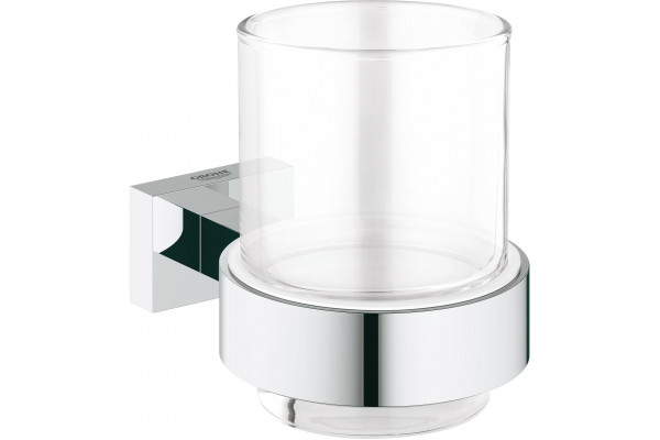 Стакан с держателем Grohe Essentials Cube 40755001