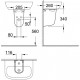 Полупьедестал Grohe Bau Ceramic 39426000