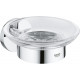 Мыльница подвесная Grohe essentials 40444001 с держателем