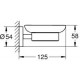 Мыльница подвесная Grohe essentials 40444001 с держателем