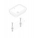 Раковина накладная Grohe Eurosmart 60 39124001
