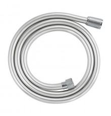 28364001 Silverflex Душевой шланг пластик, 1500 мм, TwistStop, макс. давление до 5 бар, хром (замена арт. 28364000)