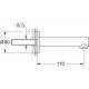 Излив для ванны Grohe Concetto настенный 13280001 хром