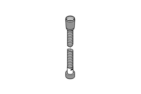 28142002 Relexaflex Metal Long-Life Душевой шланг металлический 1250 мм, макс. давление до 16 бар, хром (замена арт. 28142000)