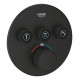 29508KF0 Grohtherm SmartControl Термостат для встраиваемого монтажа на 3 выхода, фантомный чёрный