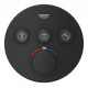 29508KF0 Grohtherm SmartControl Термостат для встраиваемого монтажа на 3 выхода, фантомный чёрный